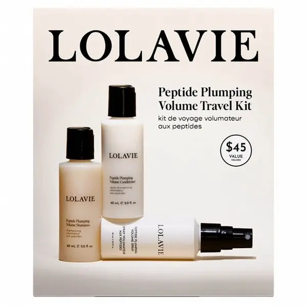 LolaVie LolaVie Setovi Za Njegu Kose Peptide Plumping Volume Travel Kit Set 1 kom,