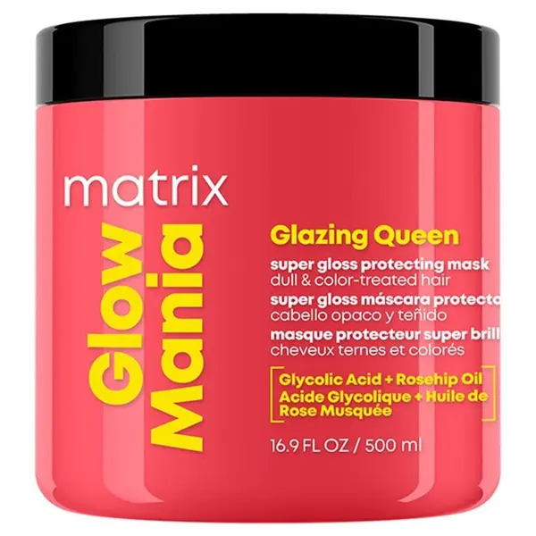 Matrix matrix Glow Mania Glazing Queen Super Gloss Protecting Mask Maska Za Kosu 500 ml
