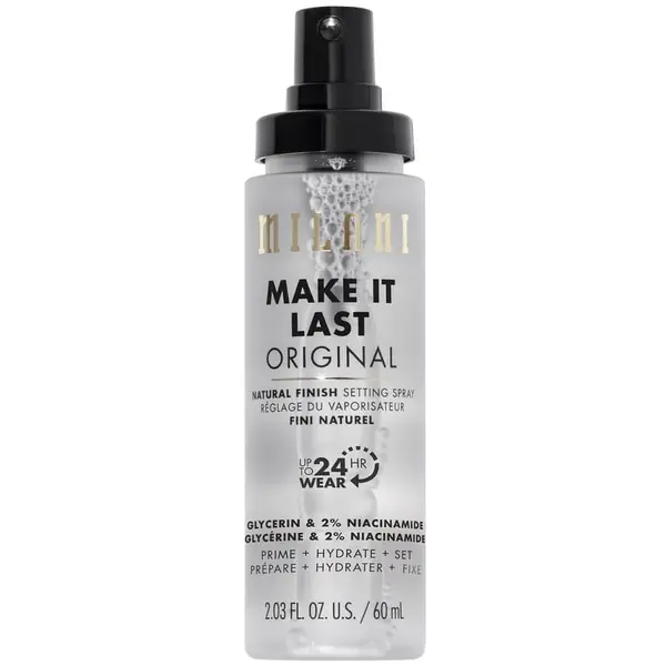 MILANI MILANI Natural Finish Setting Spray Sprej Za Fiksiranje Šminke 60 ml
