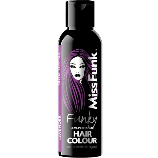 MissFunk MissFunk Privremene Boje Funky Hair Colour Lavender Boja Za Kosu 125 ml