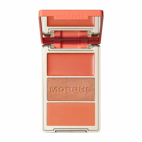 Morphe Morphe Palete I Setovi Cheek Thrills MultiFinish Face Trio Private Island Paleta Za Lice 1 kom,