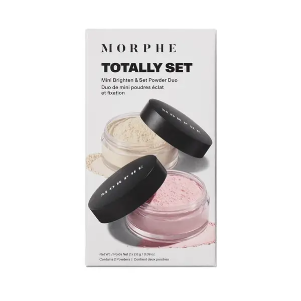 Morphe Morphe Totally Set Mini Brighten & Powder Duo 1 kom,