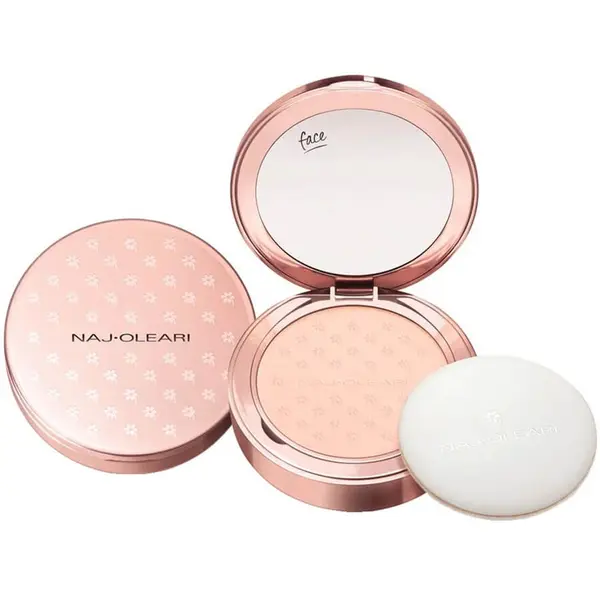 Naj Oleari Naj Oleari Puderi Skin Caress Pressed Powder Sand Rose Kompaktni Puder 9,5 g