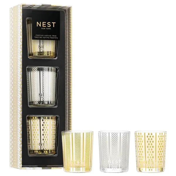 NEST New York NEST New York Svijeće Festive Votive Candle Trio Set 1 kom,