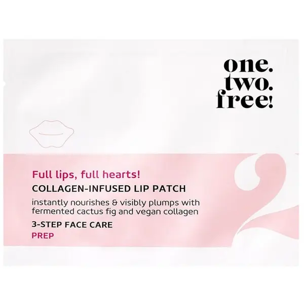 one.two.free! one.two.free! Collagen Lip Patches Maska Za Usne 1 kom,