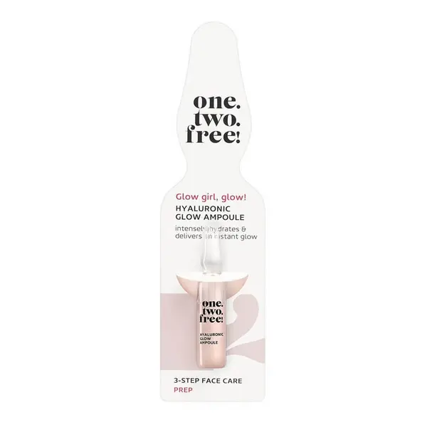 one.two.free! one.two.free! Hyaluronic Glow Ampoule Ampule Za Njegu Lica 2 ml