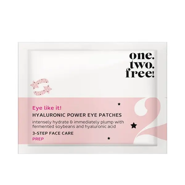 one.two.free! one.two.free! Hyaluronic Power Eye Patches Maska Za Područje Oko Očiju 1 kom,