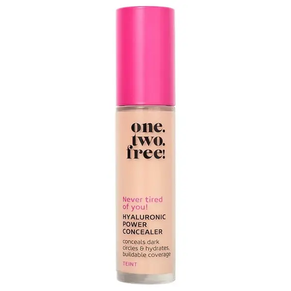 one.two.free! one.two.free! Korektori Hyaluronic Power Concealer Warm Korektor 7 g