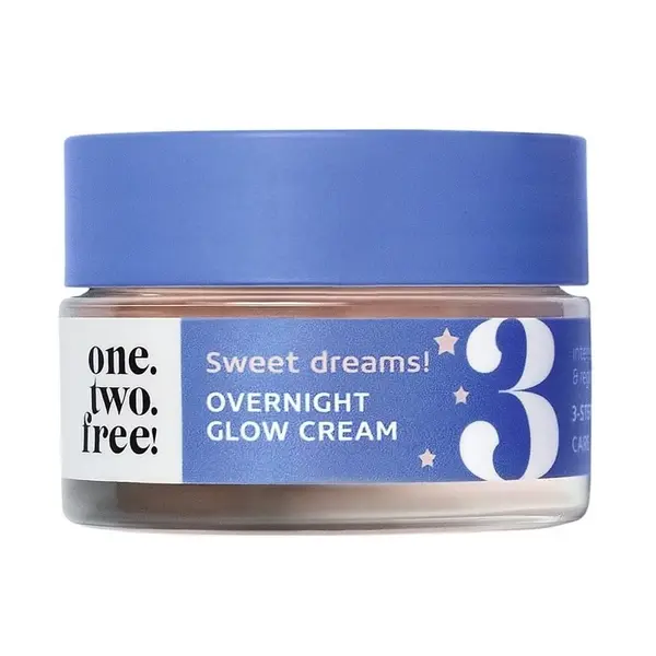 one.two.free! one.two.free! Overnight Glow Cream Krema Za Njegu Lica 15 ml