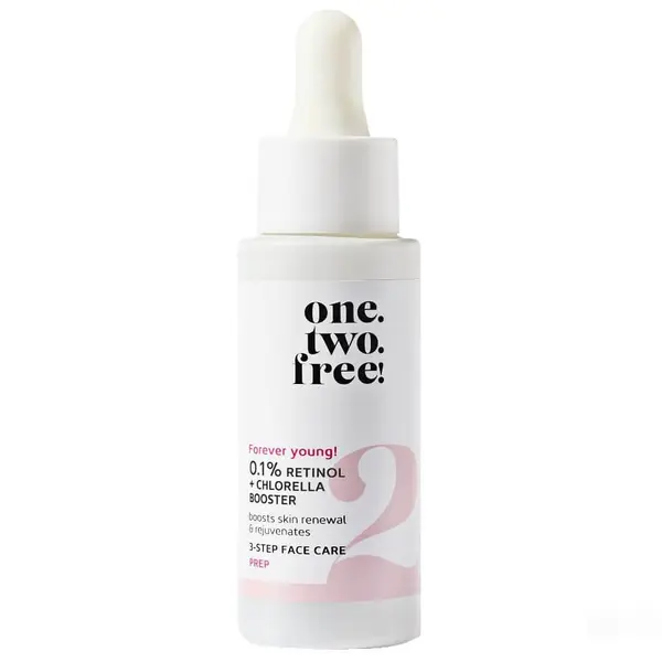 one.two.free! one.two.free! Serumi Za Lice 0.1 % Retinol + Chlorella Booster Serum Njegu Lica 20 ml
