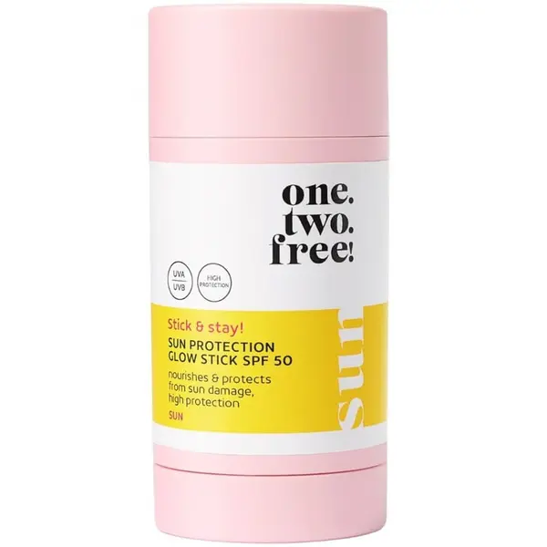 one.two.free! one.two.free! Zaštita Od Sunca Sun Spot Glow Stick SPF50 Za Zaštitu 25 g