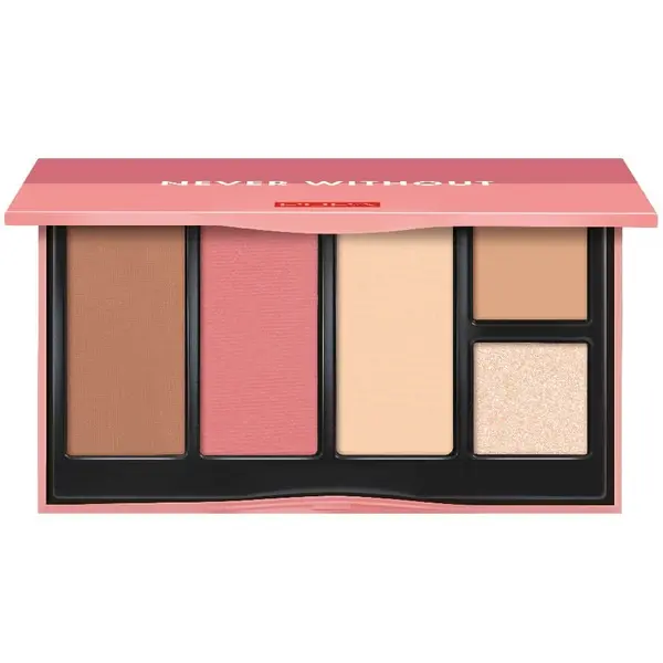Pupa Pupa Rumenila Never Without All In One Face Palette Medium Skin Paleta Za Lice 15,2 g