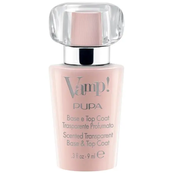 Pupa Pupa Vamp! Scented Transparent Base & Top Coat I Baza Za Nokte 9 ml