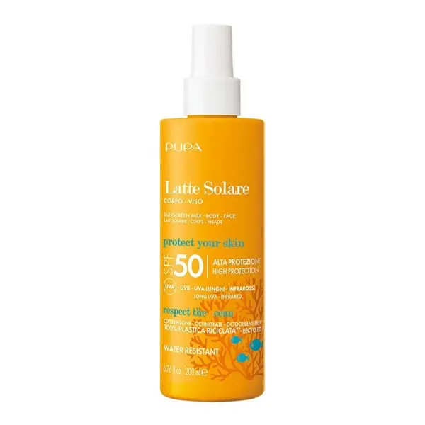 Pupa Pupa Zaštita Od Sunca Sunscreen Milk SPF 50 Mlijeko Za Tijelo Zaštitu 200 ml