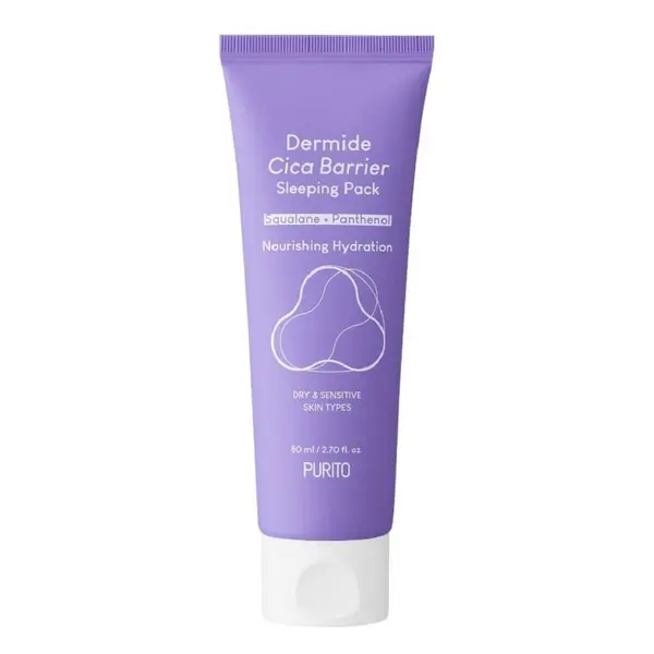 Purito Purito Maske Za Lice Dermide Cica Barrier Night Mask Maska Njegu Lica 80 ml