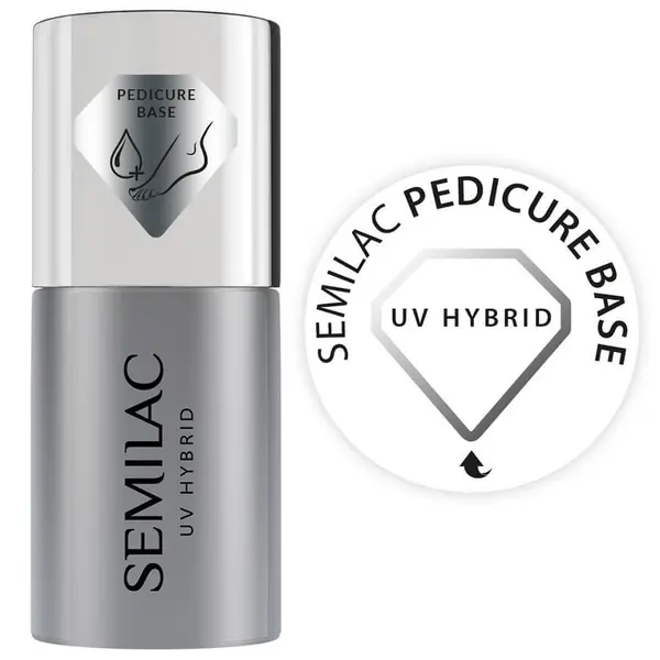 Semilac Semilac Base Coat Nail Polish Pedicure Baza Za Nokte Pedikuru 7 ml