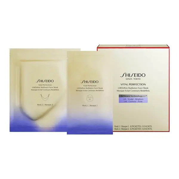 Shiseido Shiseido Vital Perfection Radiance Face Mask Set 6 kom,