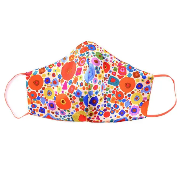 Tie-Me-Up! Tie-Me-Up! Silk Mask Flying Colors Red Maska Za Lice 1 kom,