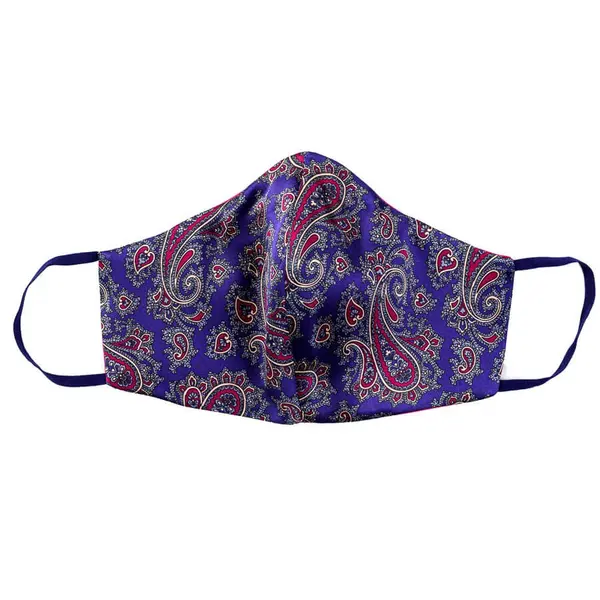 Tie-Me-Up! Tie-Me-Up! Silk Mask London Paisley For Men Maska Za Lice 1 kom,