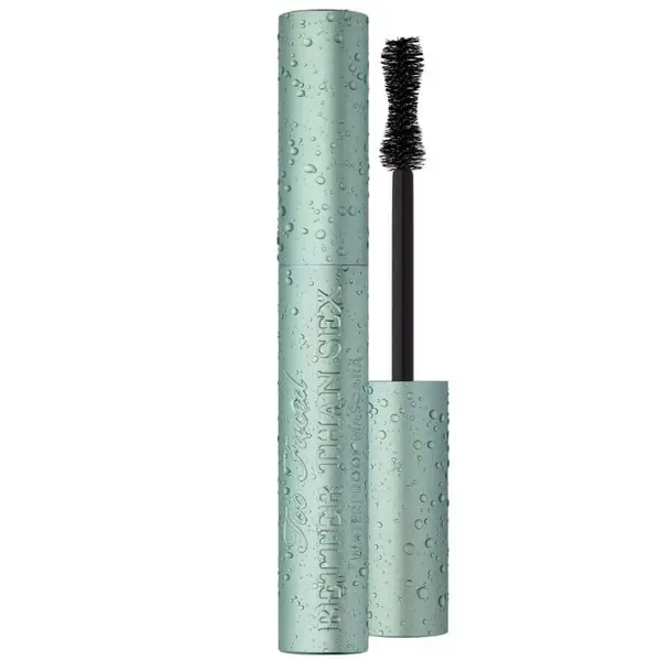 Too Faced Too Faced Maskare Better Than Sex Mascara Waterproof Deepest, Intense Black Vodootporna Maskara Za Volumen 8 ml