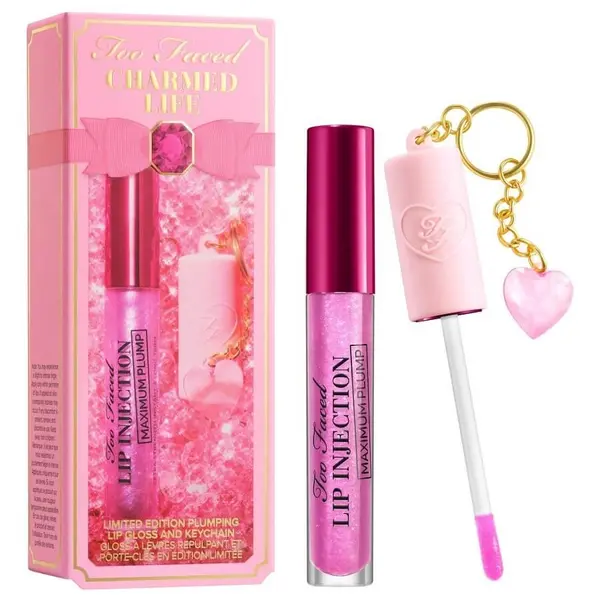Too Faced Too Faced Sjajila Za Usne Charmed Life Lip Gloss & Key Chain Sjajilo 1 kom,