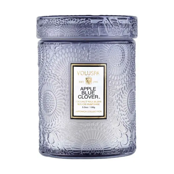 Voluspa VOLUSPA Apple Blue Clover Small Jar Candle Mirisna Svijeća 156 g
