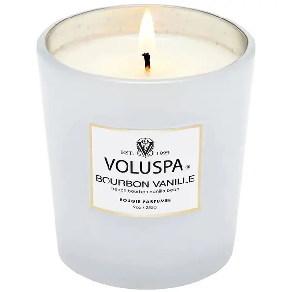 Voluspa VOLUSPA Bourbon Vanille Classic Speckle Candle Mirisna Svijeća 255 g