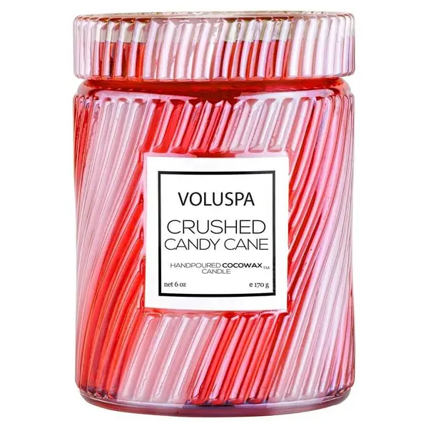 Voluspa VOLUSPA Crushed Candy Cane Candle Mirisna Svijeća 170 g