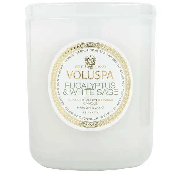 Voluspa VOLUSPA Eucalyptus & White Sage Classic Candle Mirisna Svijeća 270 g