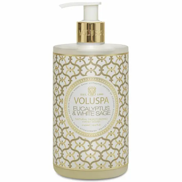Voluspa VOLUSPA Eucalyptus & White Sage Hand Soap Sapun 450 ml