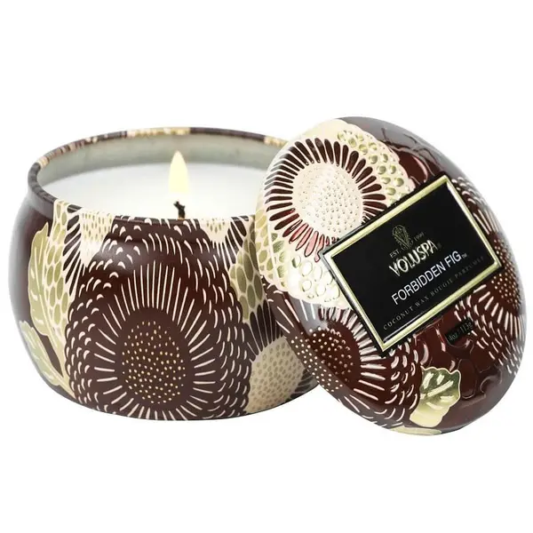 Voluspa VOLUSPA Forbidden Fig Mini Tin Candle Mirisna Svijeća 113 g