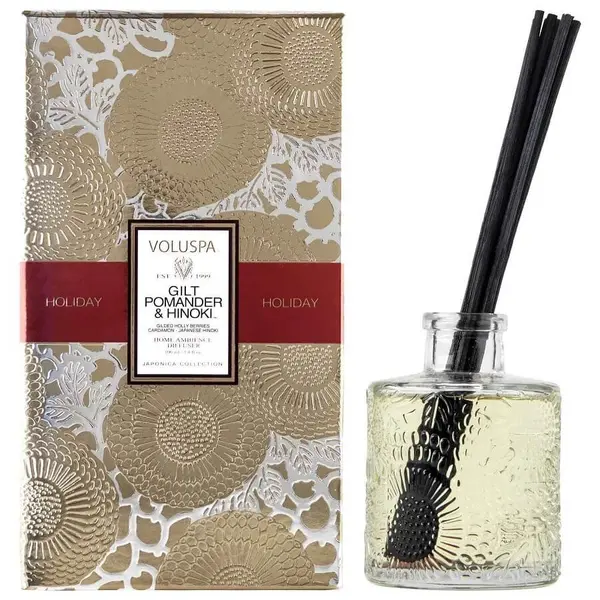 Voluspa VOLUSPA Gilt Pomander & Hinoki Diffuser Mirisni Štapić 100 ml
