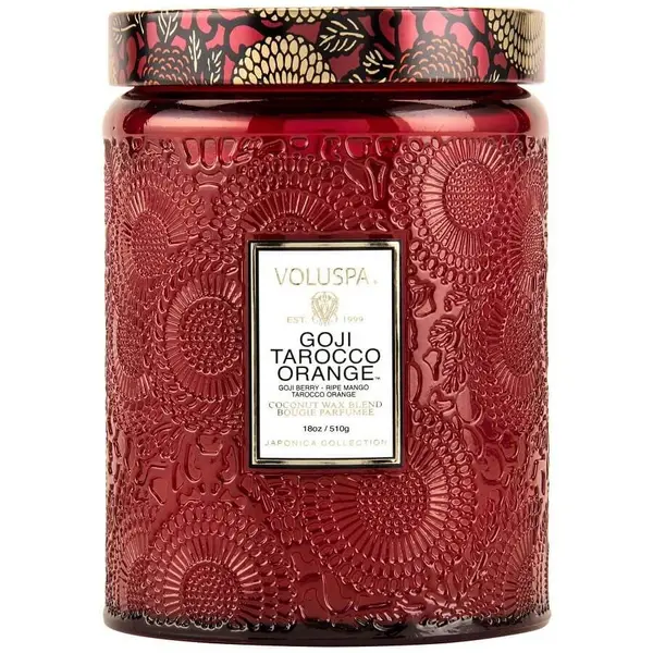 Voluspa VOLUSPA Goji Tarocco Orange Large Candle Mirisna Svijeća 510 g