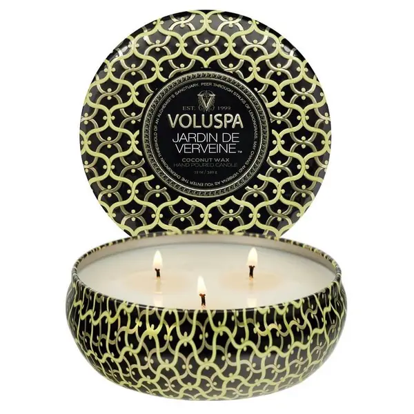 Voluspa VOLUSPA Jardin De Verveine 3 Wick Tin Candle Mirisna Svijeća 340 g