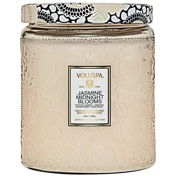 Voluspa VOLUSPA Jasmine Midnight Blooms Luxe Jar Candle Mirisna Svijeća 1250 g