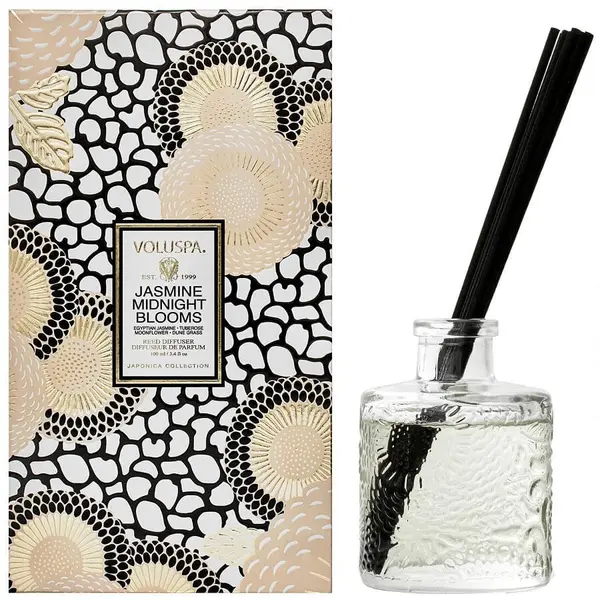 Voluspa VOLUSPA Jasmine Midnight Blooms Reed Diffuser Mirisni Štapići 100 ml