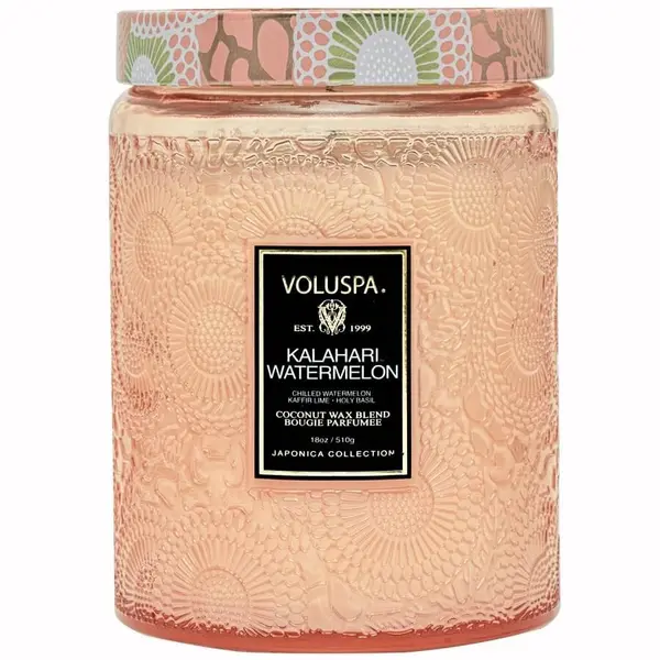 Voluspa VOLUSPA Kalahari Watermelon Large Jar Candle Mirisna Svijeća 510 g