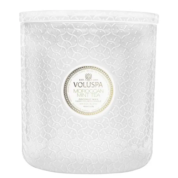 Voluspa VOLUSPA Moroccan Mint Tea 5 Wick Hearth Candle Mirisna Svijeća 3500 g