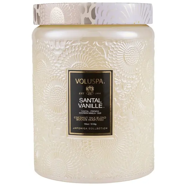 Voluspa VOLUSPA Santal Vanille Large Jar Candle Mirisna Svijeća 510 g