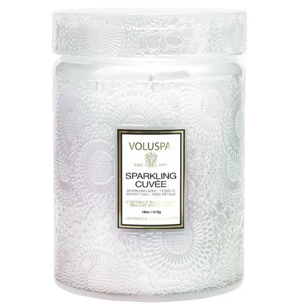 Voluspa VOLUSPA Sparkling Cuvée Large Jar Candle Mirisna Svijeća 510 g