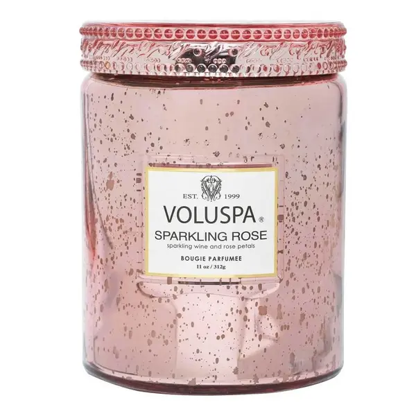 Voluspa VOLUSPA Sparkling Rose Large Speckle Candle Mirisna Svijeća 510 g