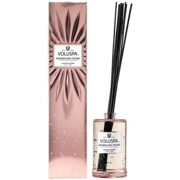 Voluspa VOLUSPA Sparkling Rose Reed Diffuser Mirisni Štapići 192 ml