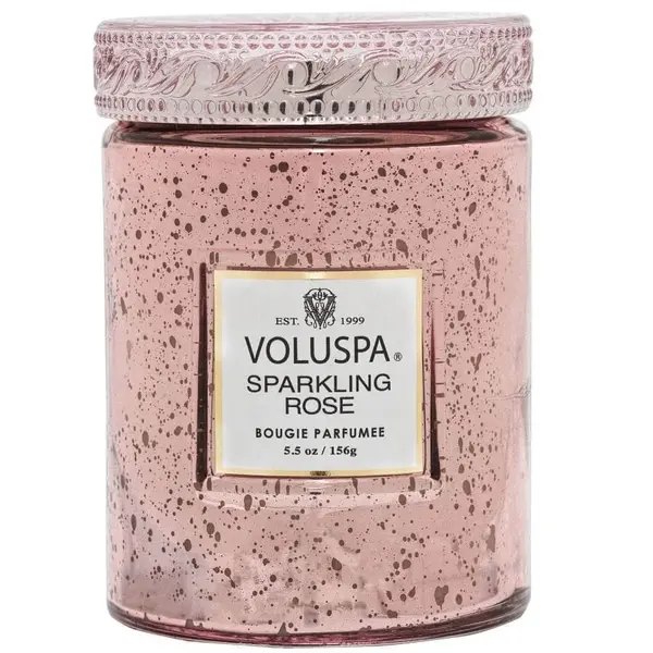 Voluspa VOLUSPA Sparkling Rose Small Jar Candle Mirisna Svijeća 156 g