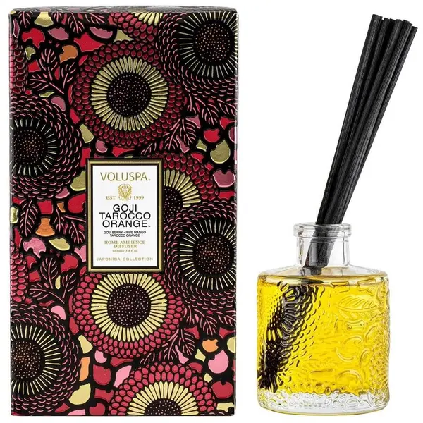 Voluspa VOLUSPA Spiced Goji Tarocco Orange Diffuser Mirisni Štapići 100 ml