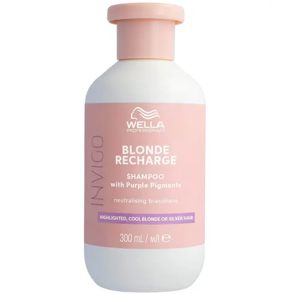 Wella Professionals Wella Professionals Šamponi Invigo Blonde Recharge Shampoo With Purple Pigments Šampon 250 ml