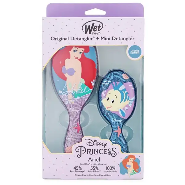 Wet Brush Wet Brush Četke Za Kosu Original Detangler Disney Princess Ariel Set 1 kom,