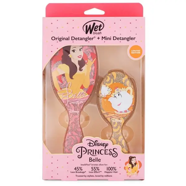 Wet Brush Wet Brush Original Detangler Disney Princess Belle Set 1 kom,