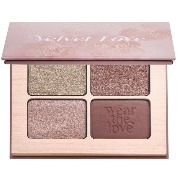 Zoeva Zoeva Palete Sjenila I Setovi Velvet Love Eyeshadow Quad Easy Nude Eyes Paleta Za Oči 6 g