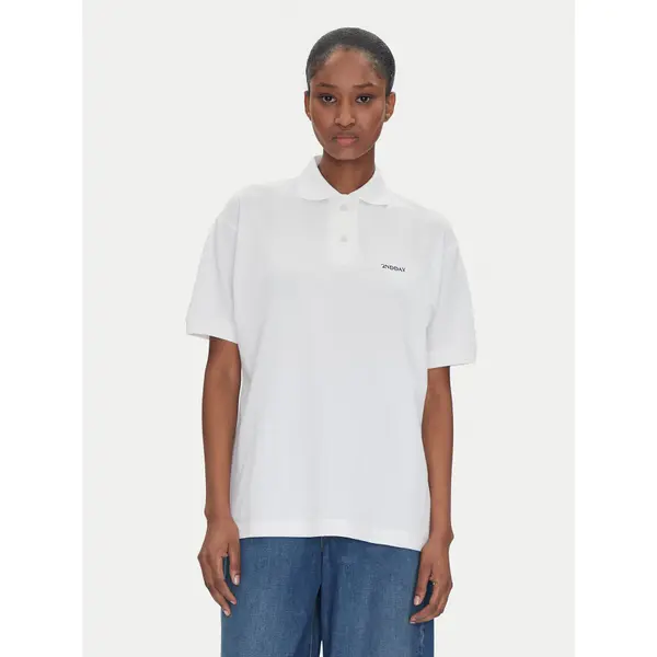 2NDDAY 2NDDAY Polo Aralena 2252248329 Bijela Loose Fit