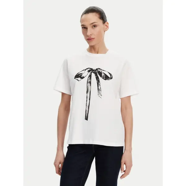 ACCESS FASHION ACCESS FASHION T-shirt 53-2117-110 Bijela Regular Fit
